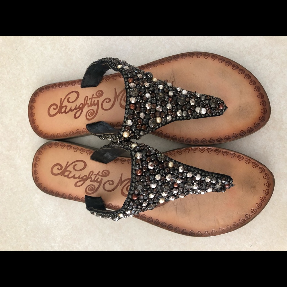 Naughty Monkey thong sandals